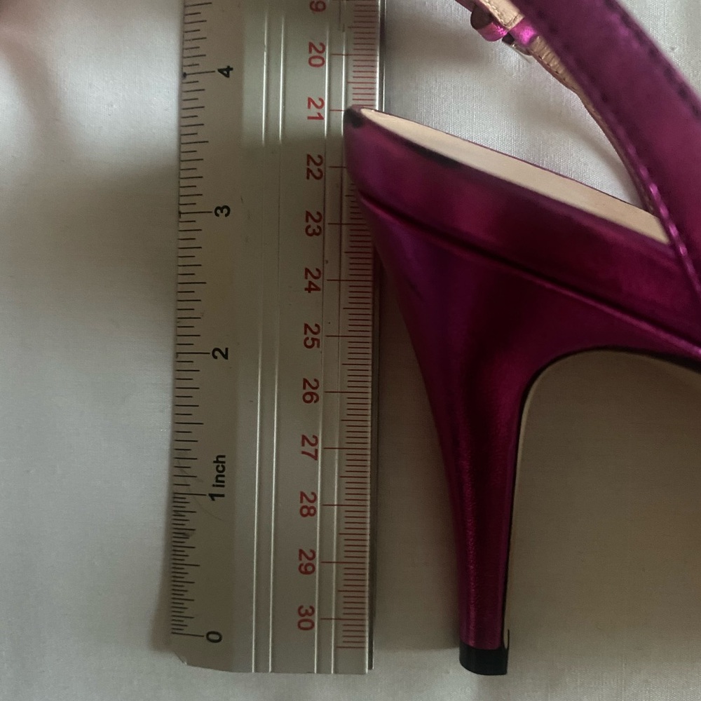 Gucci Pink Slingback Crawford Heeled Sandals - Picture 10 of 10